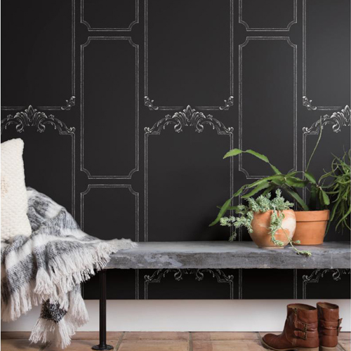 Chalkboard Fabric, Wallpaper and Home Decor