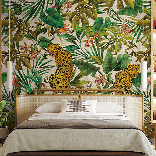 Daisy Bennett Exotica Mural - Leland's Wallpaper