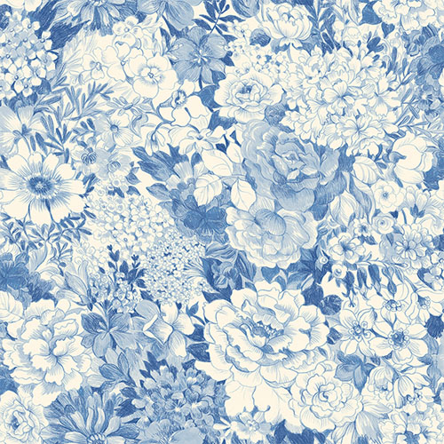 Dodge Floral Wallpaper - Lelands Wallpaper