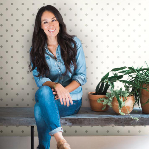 Joanna Gaines Dots on Dots Wallpaper from Magnolia Home