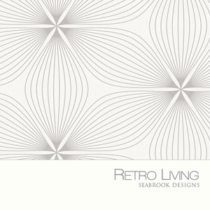 Retro Living Wallpaper Book by Seabrook Wallcoverings