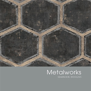 Metalsworks Wallpaper Book by Seabrook Wallcoverings