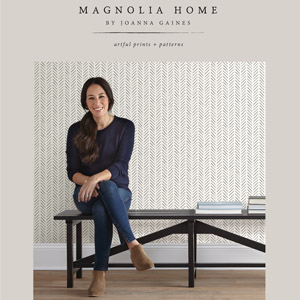 Joanna Gaines Magnolia Home 3 Artful Prints and Patterns Wallpaper Book by York Wallcovering