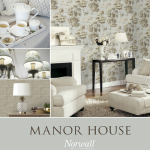 Norwall Manor House Wallpaper Book by Patton Wallcoverings