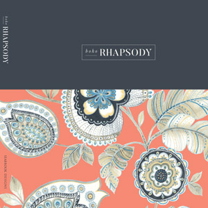 Boho Rhapsody Wallpaper Book by Seabrook Wallcovering