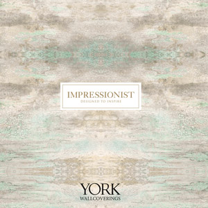 Impressionist Wallpaper Book by York Wallcoverings