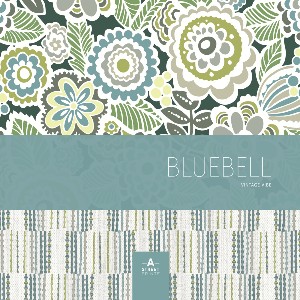 A Street Prints Bluebell Wallpaper Book by Brewster Wallcoverings