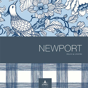 A Street Prints Newport Wallpaper Book by Brewster Wallcoverings
