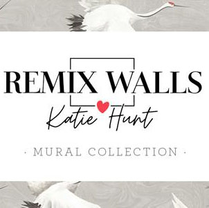 A Street Prints Katie Hunt Remix Walls Mural Collection by Brewster Wallcoverings