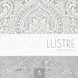 A Street Prints Lustre Wallpaper Book by Brewster Wallcoverings
