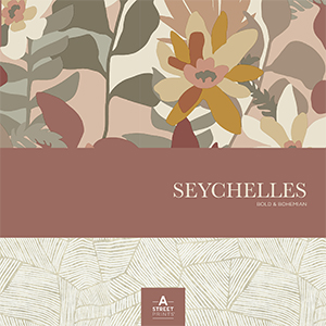 A Street Prints Seychelles Wallpaper Book by Brewster Wallcoverings
