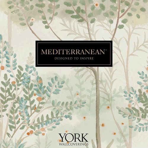 Mediterranean Wallpaper Book by York Wallcoverings