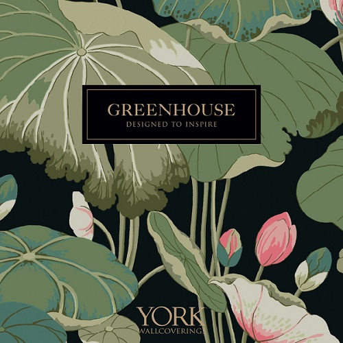 Greenhouse Wallpaper Book by York Wallcoverings