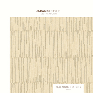 Japandi Style Wallpaper Book by Seabrook Wallcoverings