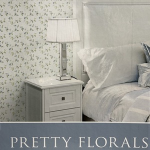 Norwall Pretty Florals Wallpaper Book by Patton Wallcoverings