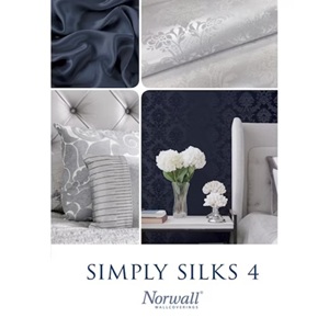 Norwall Simply Silks 4 Wallpaper Book from Patton Wallcoverings