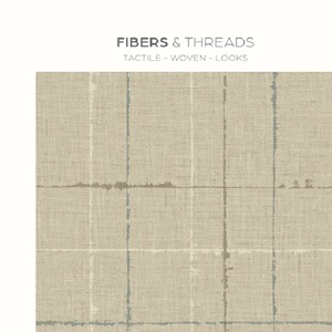 Fibers and Threads Wallpaper Book by Seabrook Designs